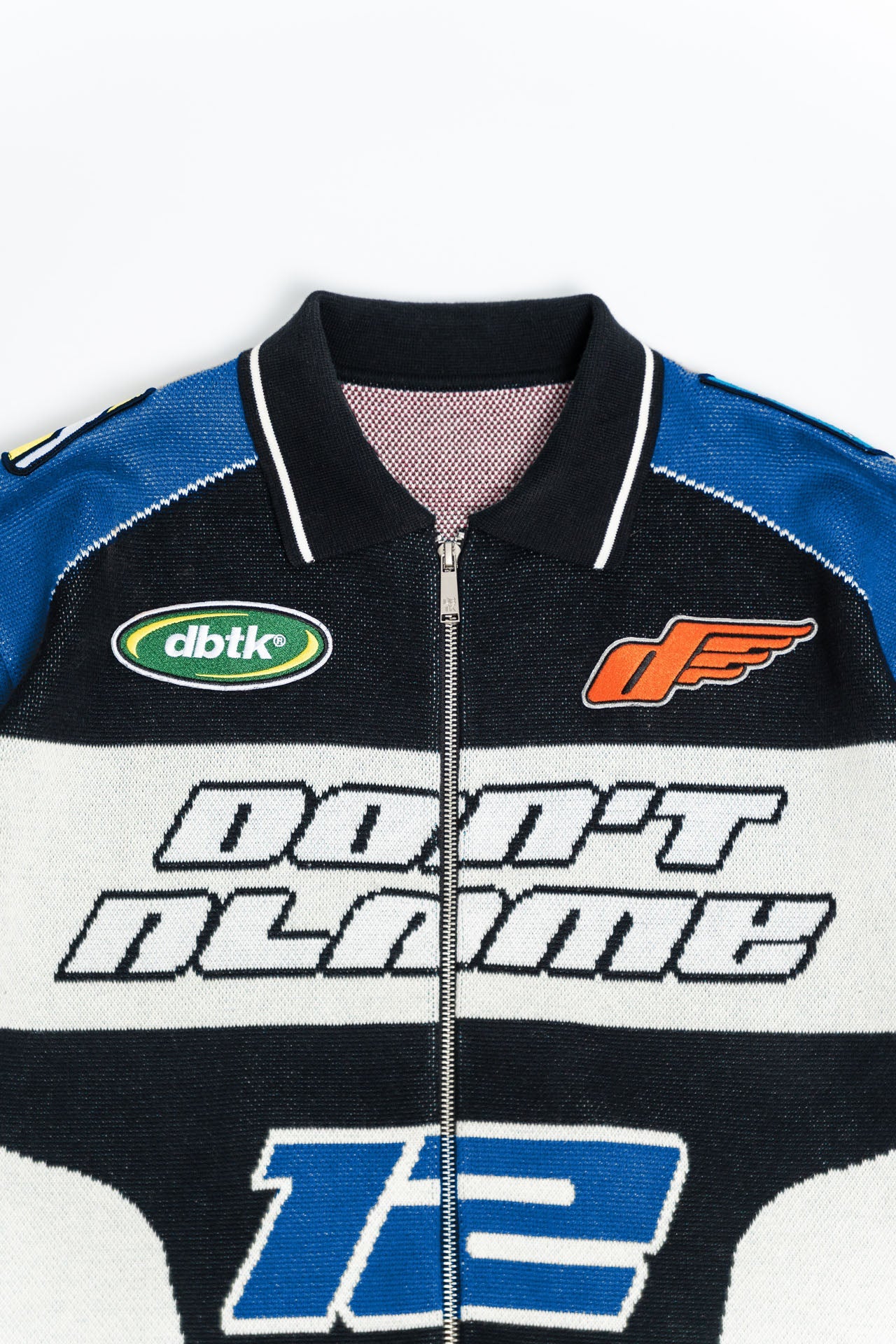 Motocross Jacquard Jacket - Blue