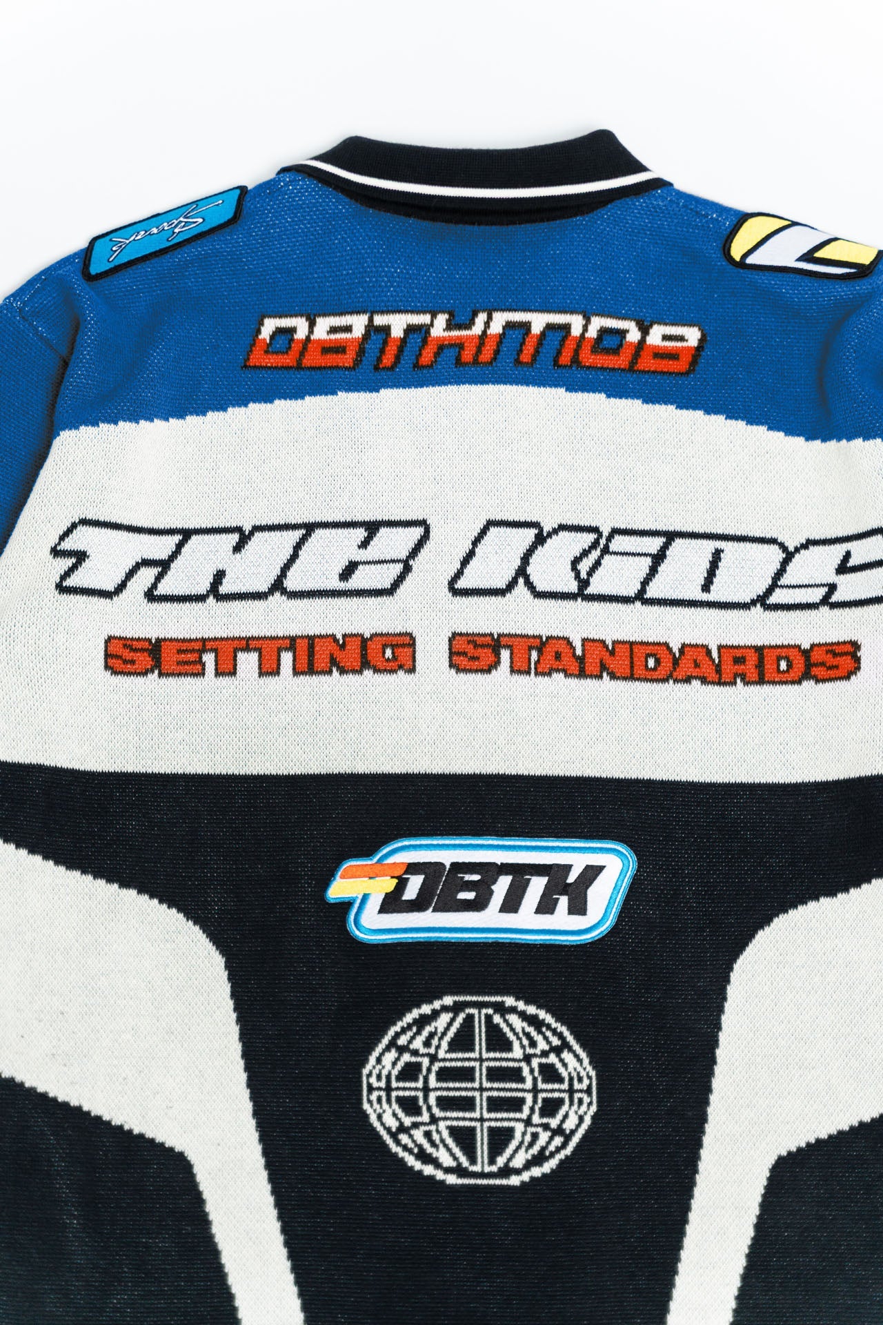 Motocross Jacquard Jacket - Blue