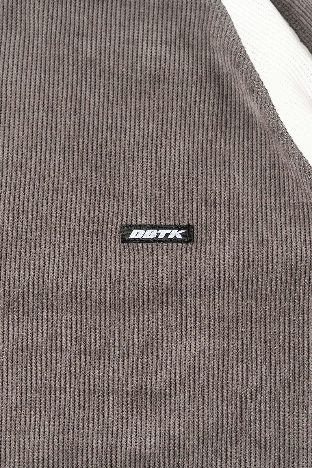 Cipher Streak Crewneck - Mid Gray / Off White