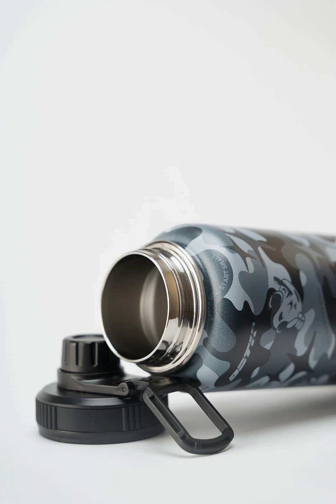 Woodland Cipher Flask - Black/Gray