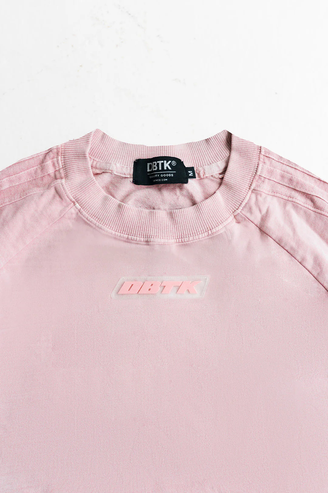 Cipher Flock Tee - Acid Washed Pink