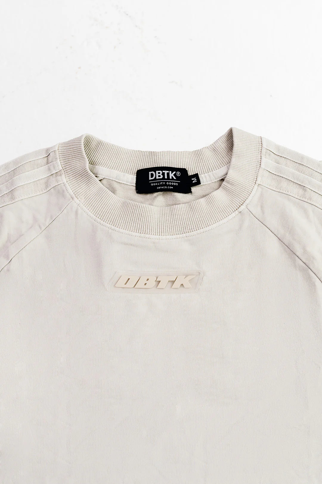 Cipher Flock Tee - Acid Washed Cream