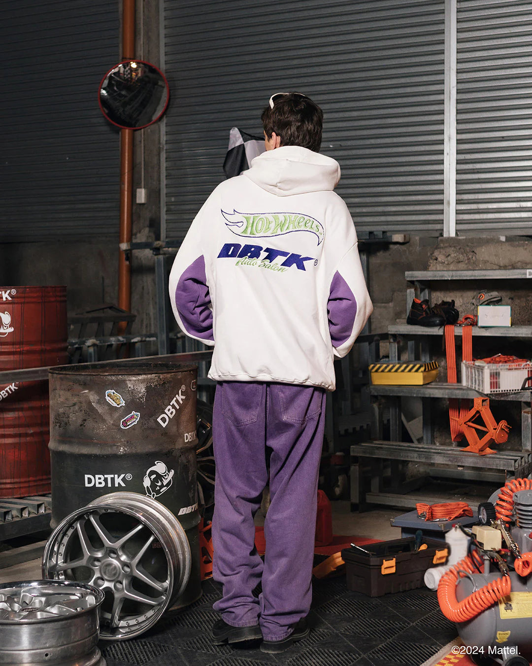 Hyper Garage Hoodie - White