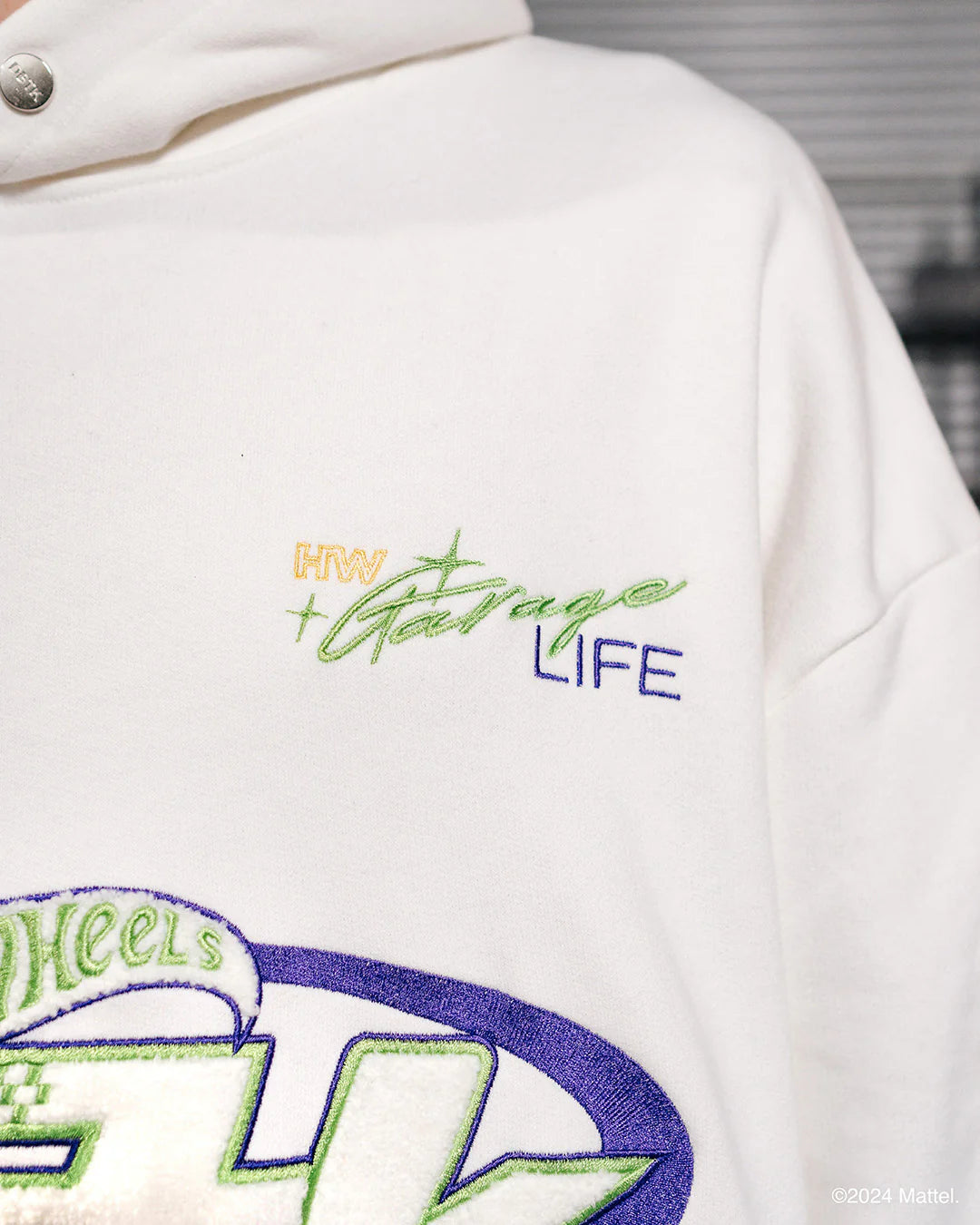 Hyper Garage Hoodie - White