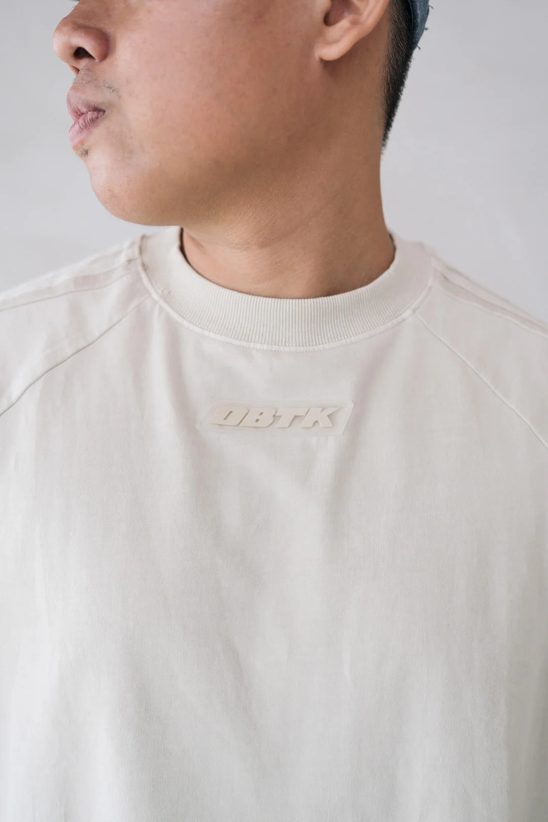 Cipher Flock Tee - Acid Washed Cream