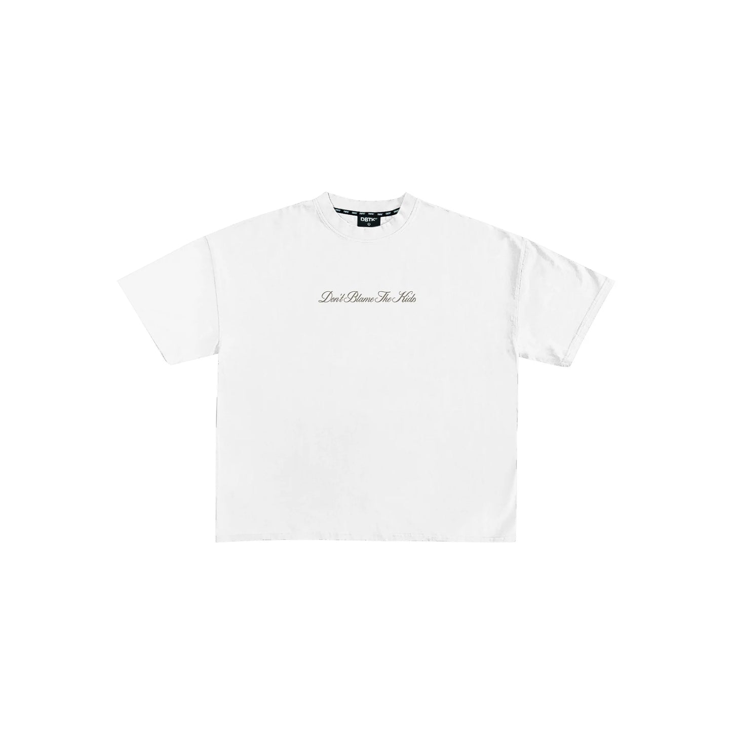 Manuscript Tee - White