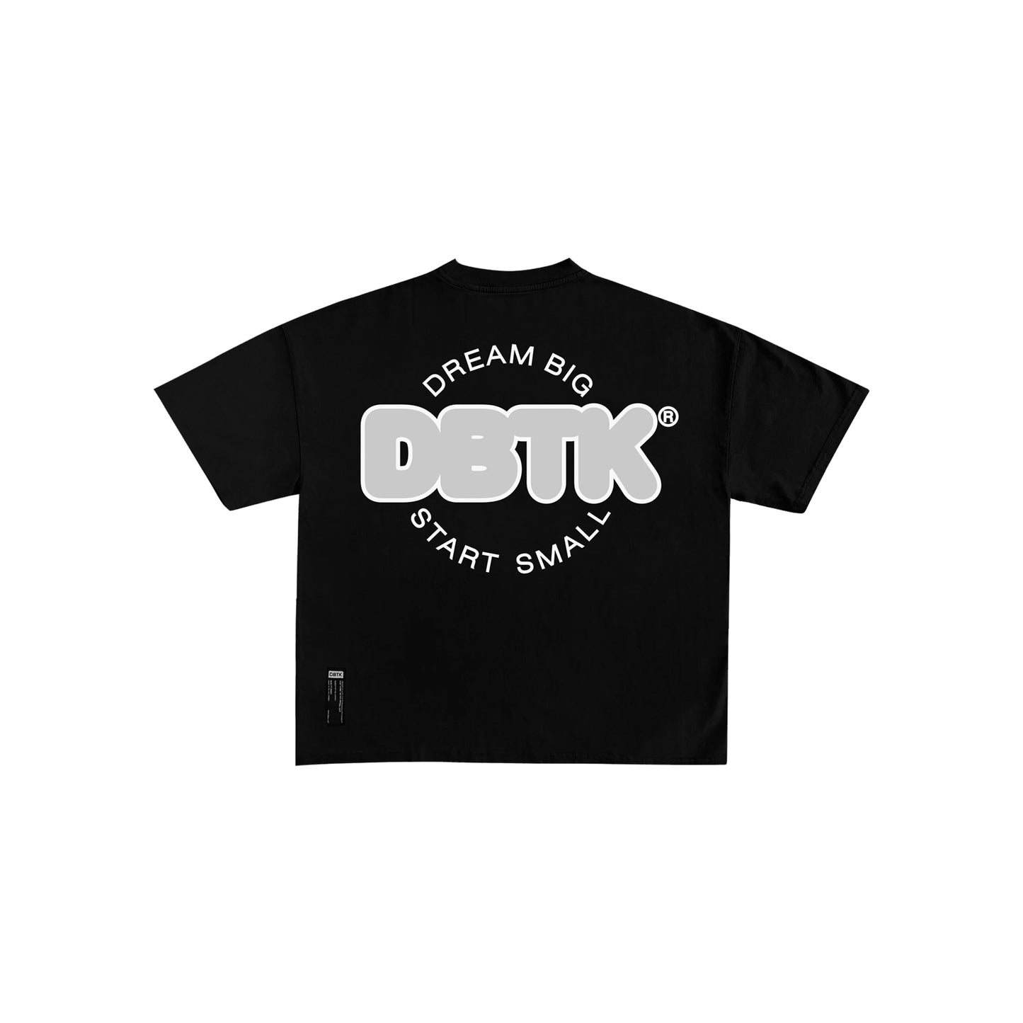 Elementary Sans Serif Tee - Black