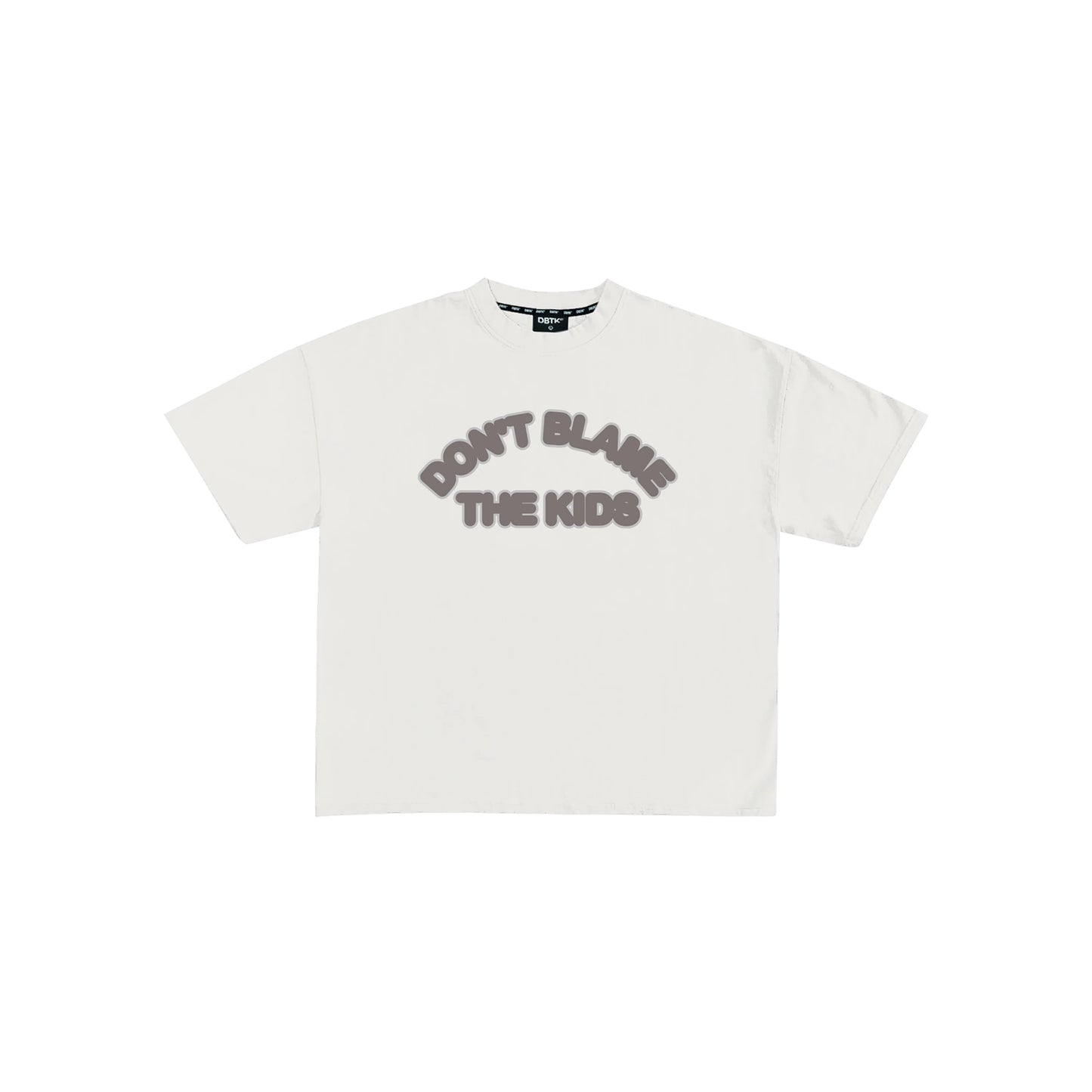 Elementary Sans Serif Tee - Off White