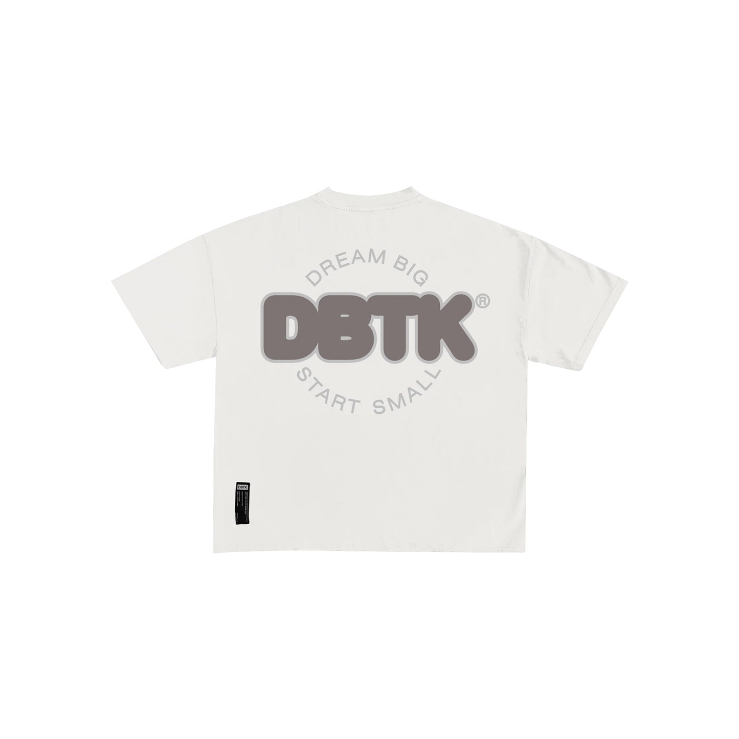 Elementary Sans Serif Tee - Off White