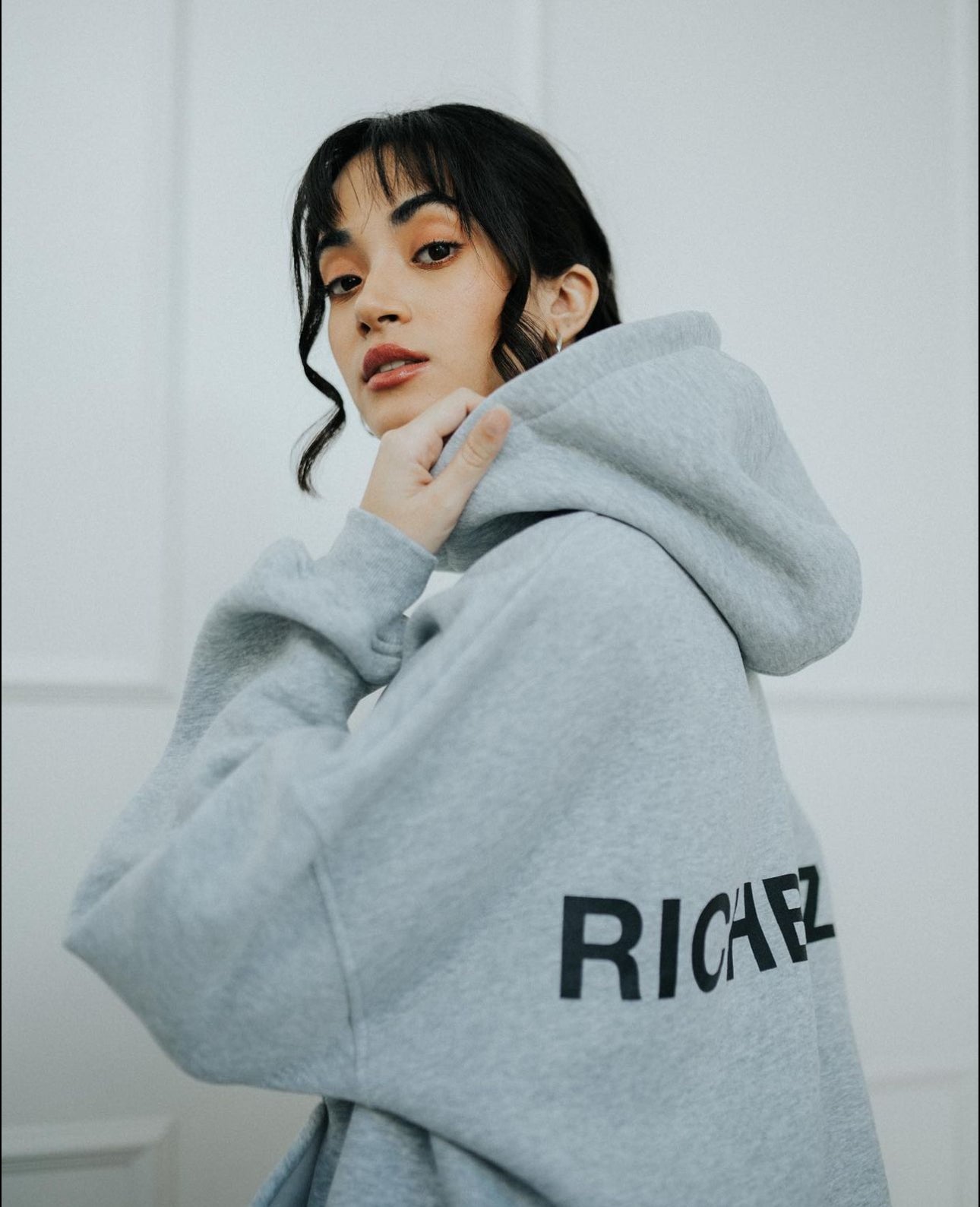 Richboyz Hoodie - Stone Grey