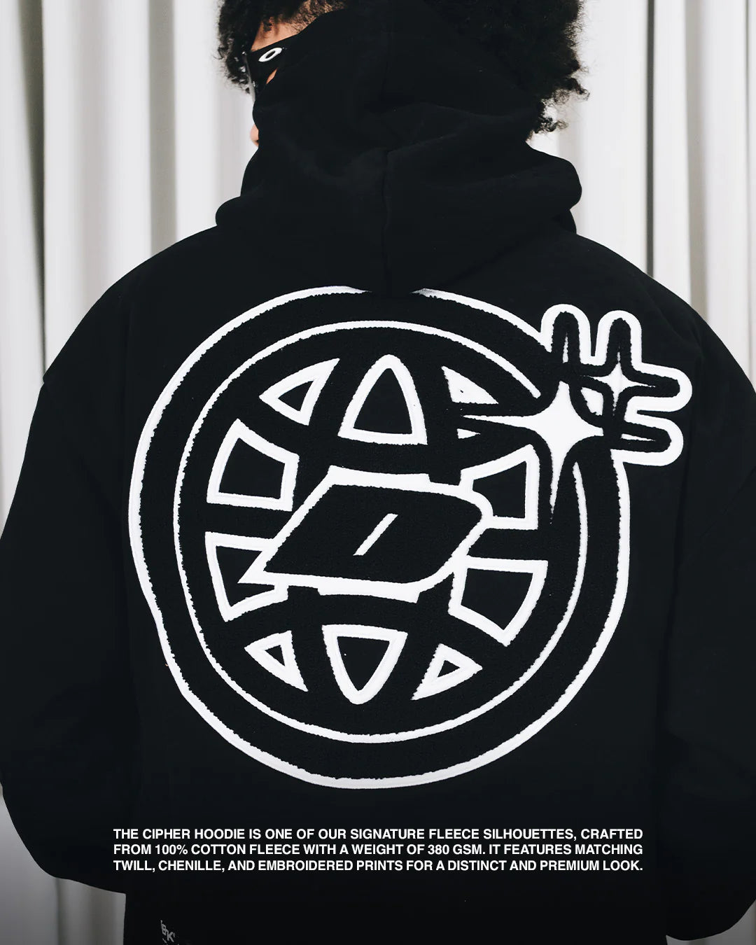 Cipher Spark Hoodie 2025 - Black