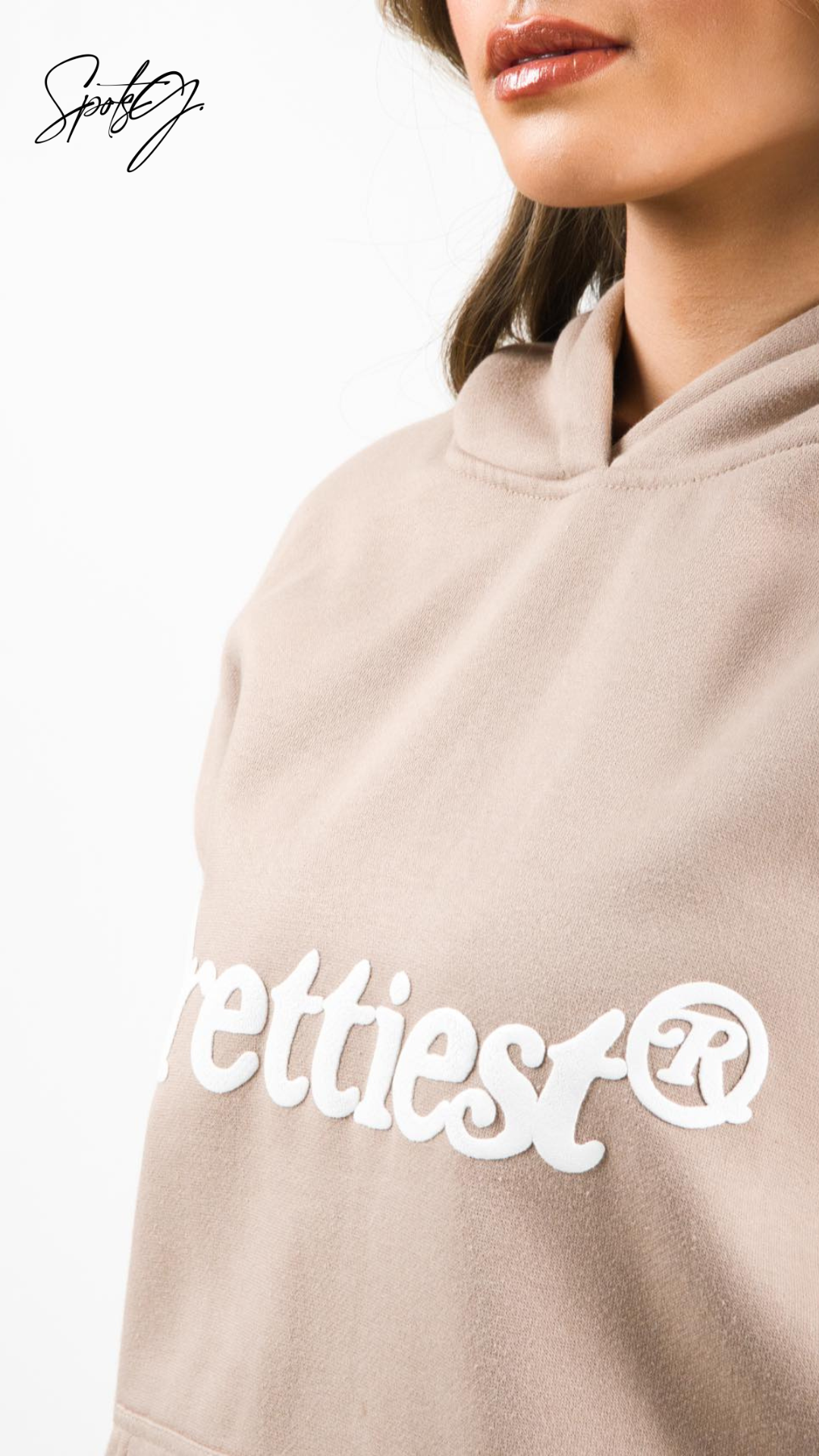 Prettiest® 'Y2' Hoodie - Mocha