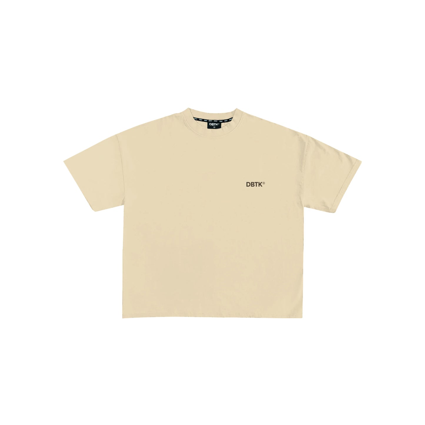 Micro Logo Tee - Cream