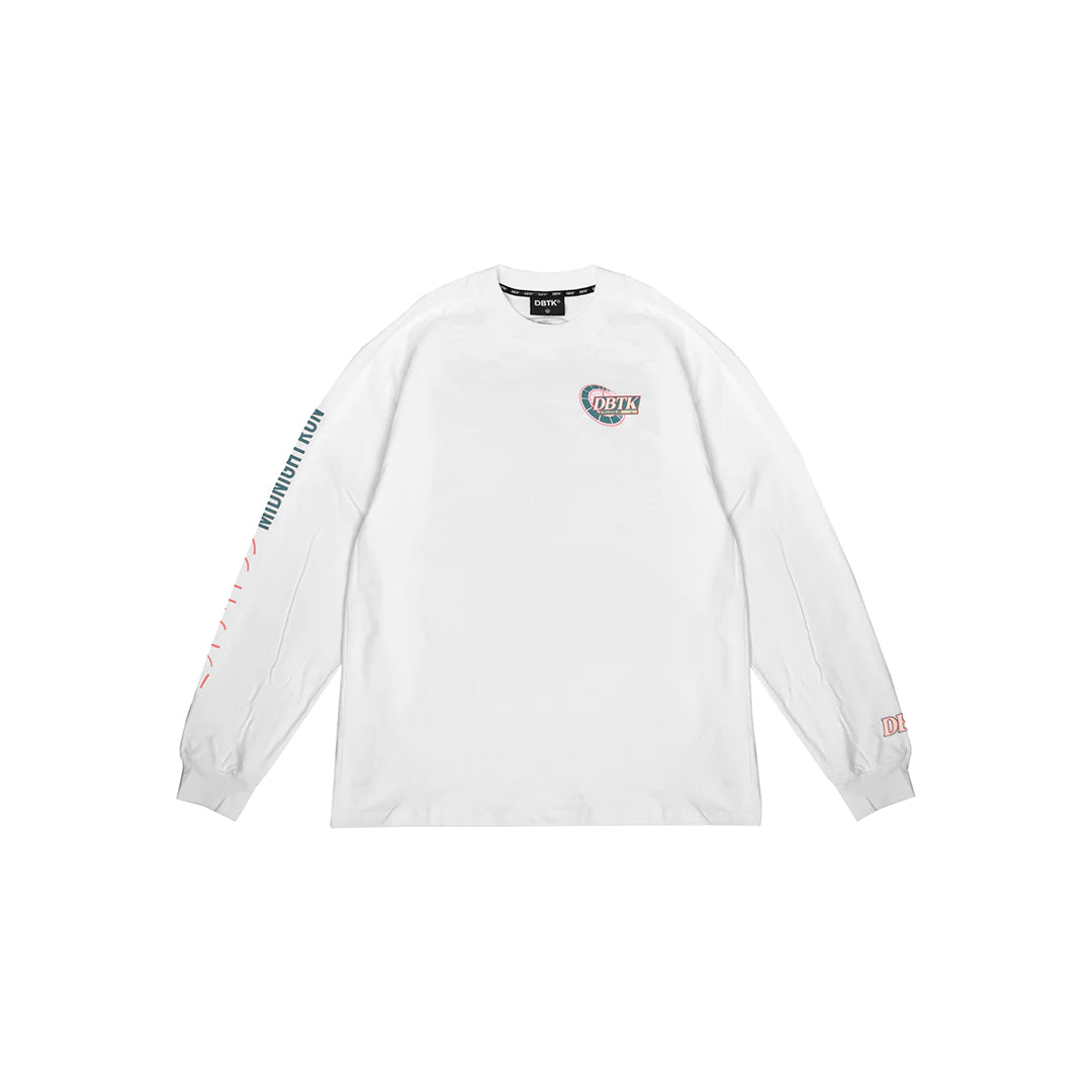 Night Run L/S Tee - White