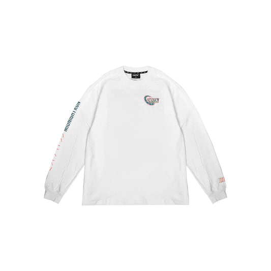 Night Run L/S Tee - White