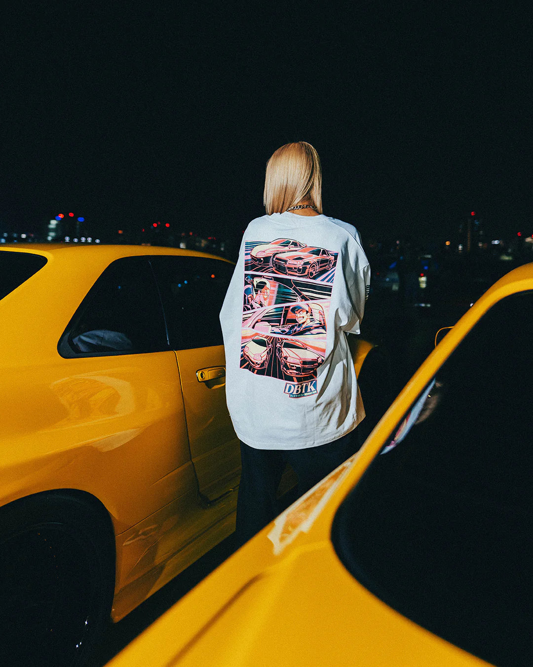 Night Run L/S Tee - White