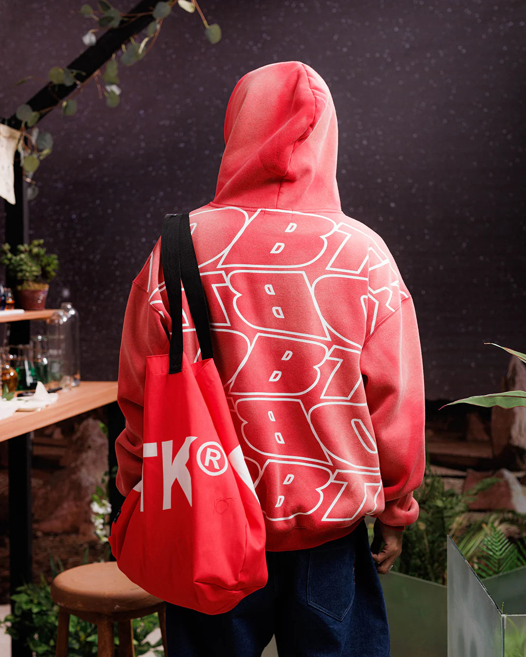 Slant Sundried Hoodie - RED