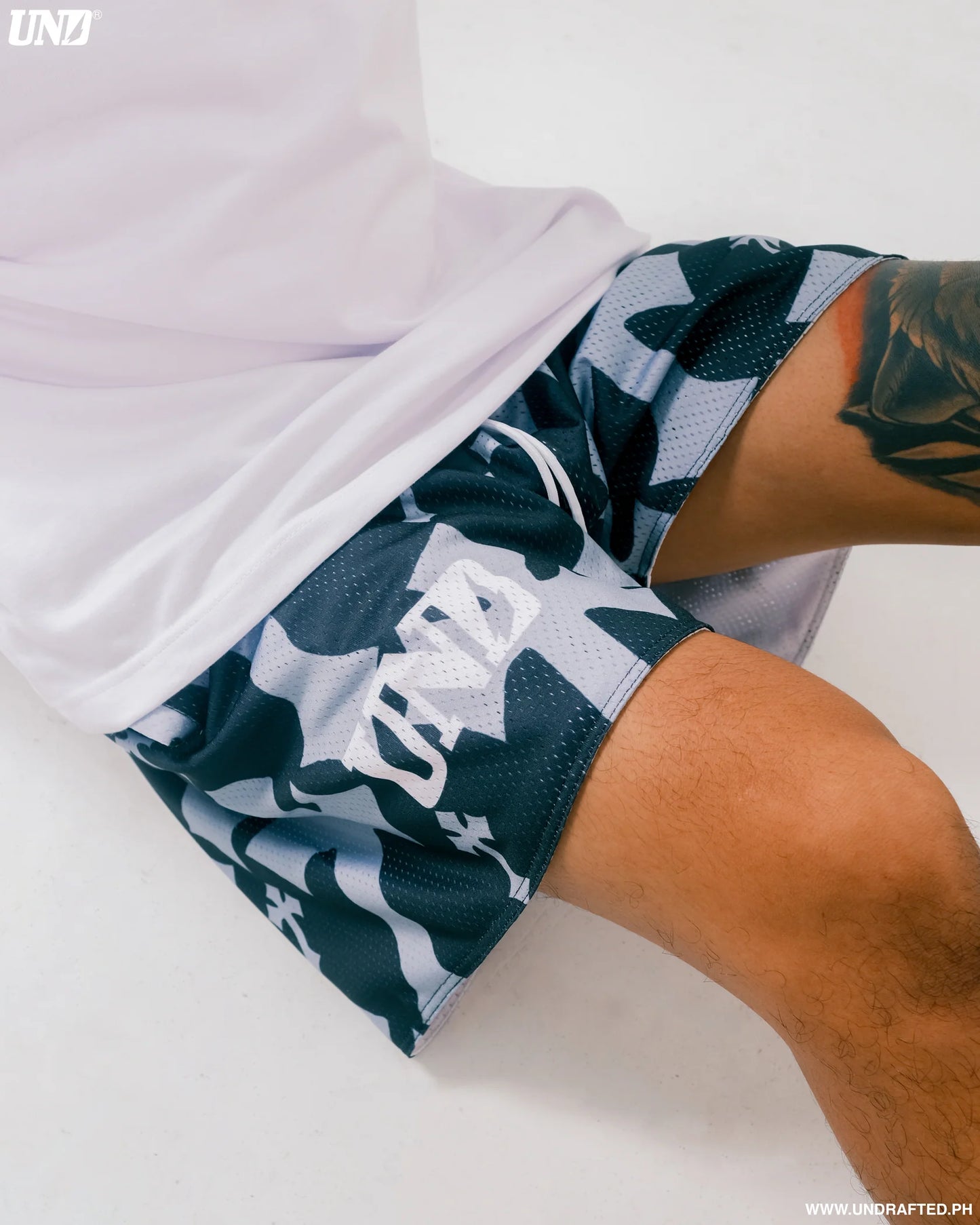 Cross Mono Mesh Shorts