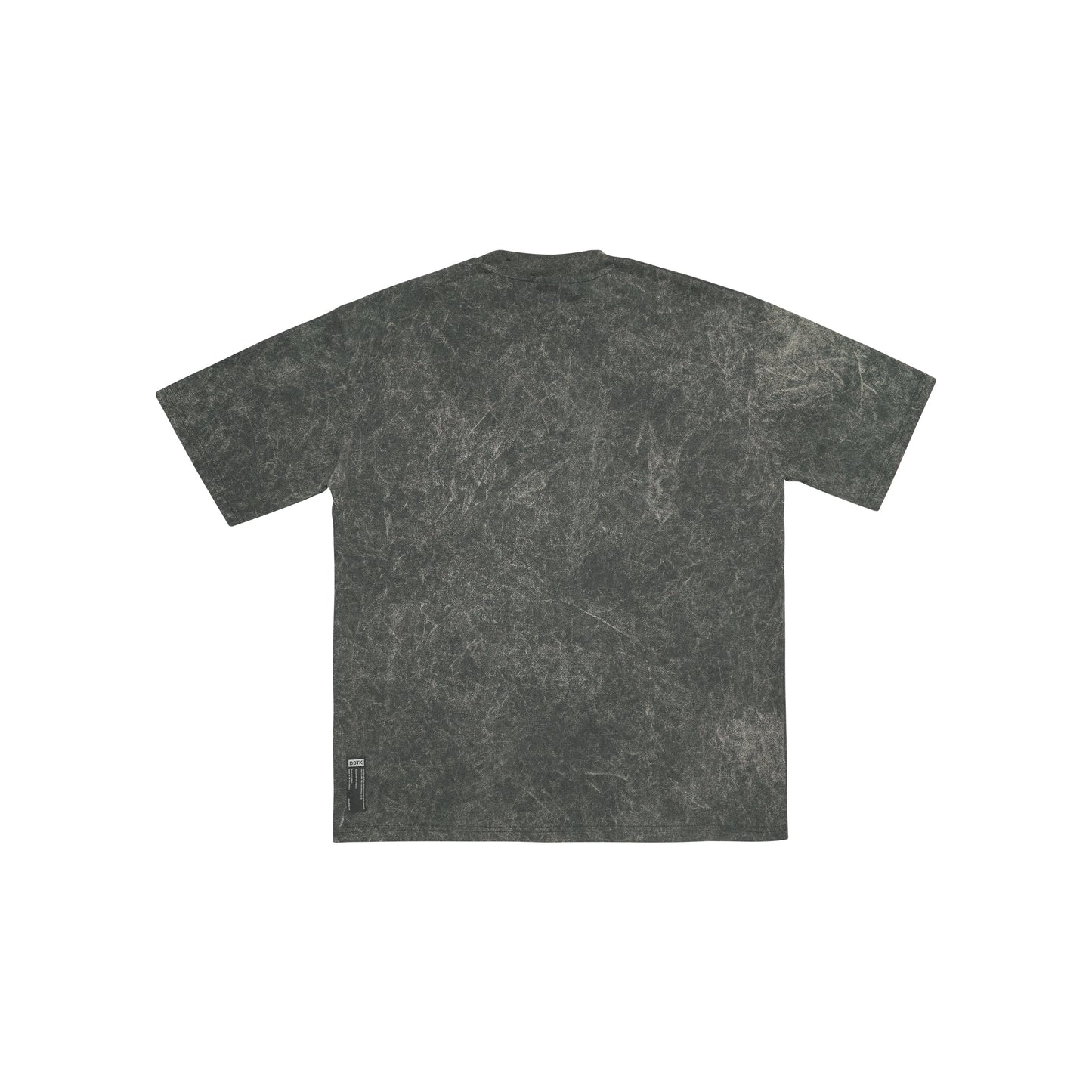 Typeset Tee - Acid Wash Dark Gray