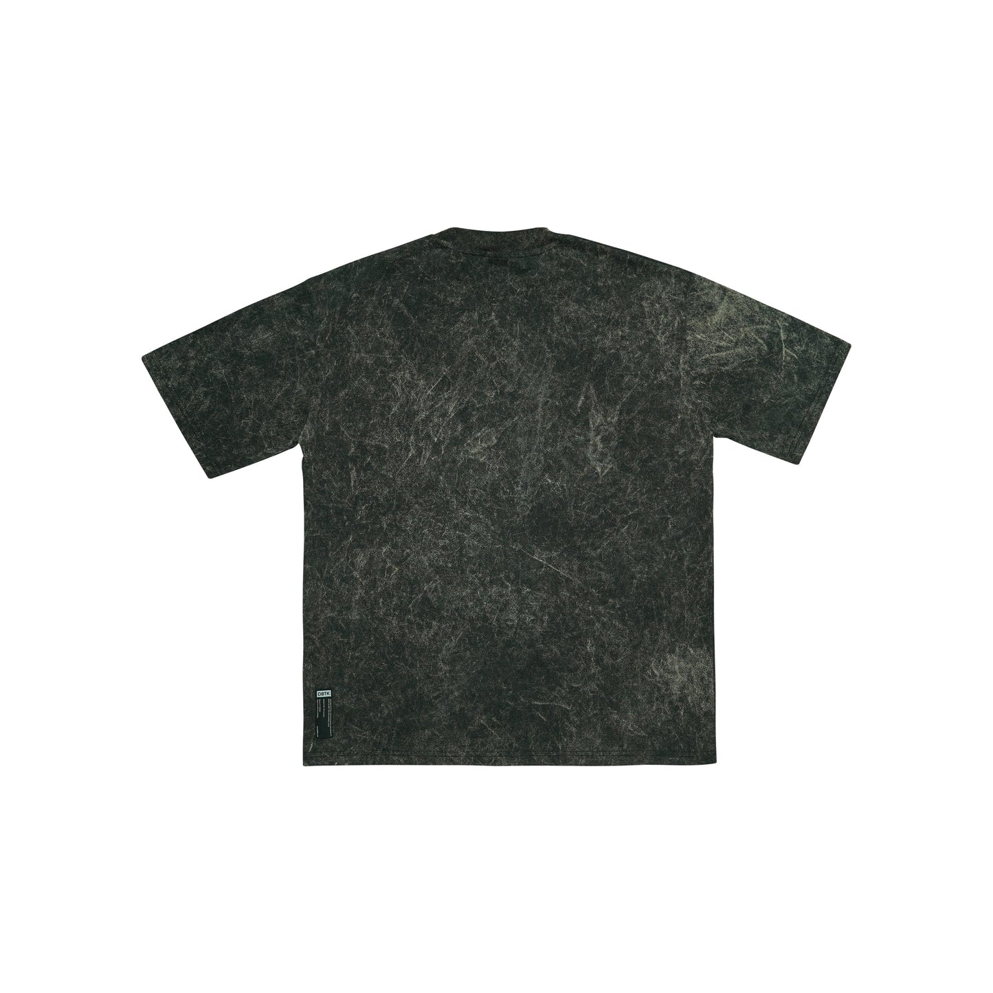 Typeset Tee - Acid Wash Black