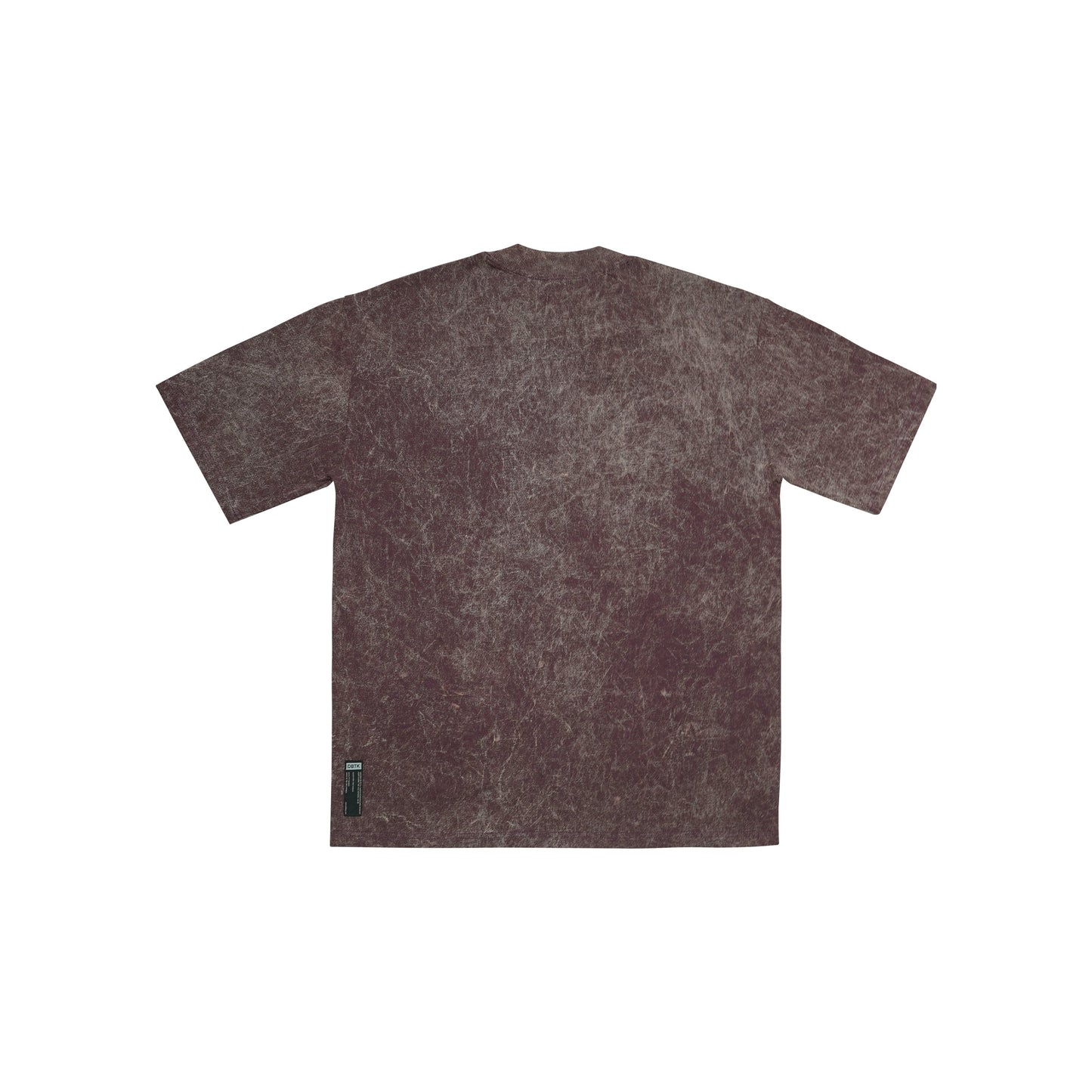 Typeset Tee - Acid Wash Purple