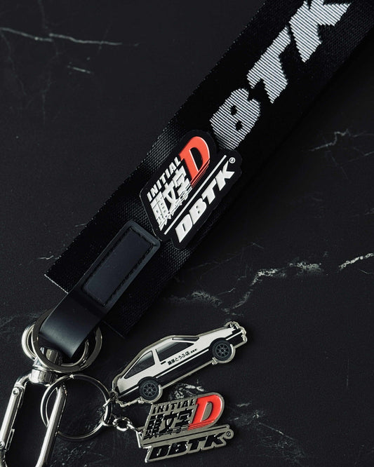 DBTK x Initial D Metal Keychain