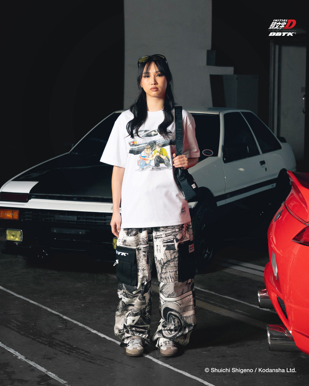 Akina Speed Stars Tee - White