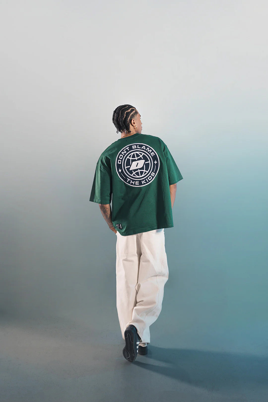 Merge Corduroy Tee - Dark Green