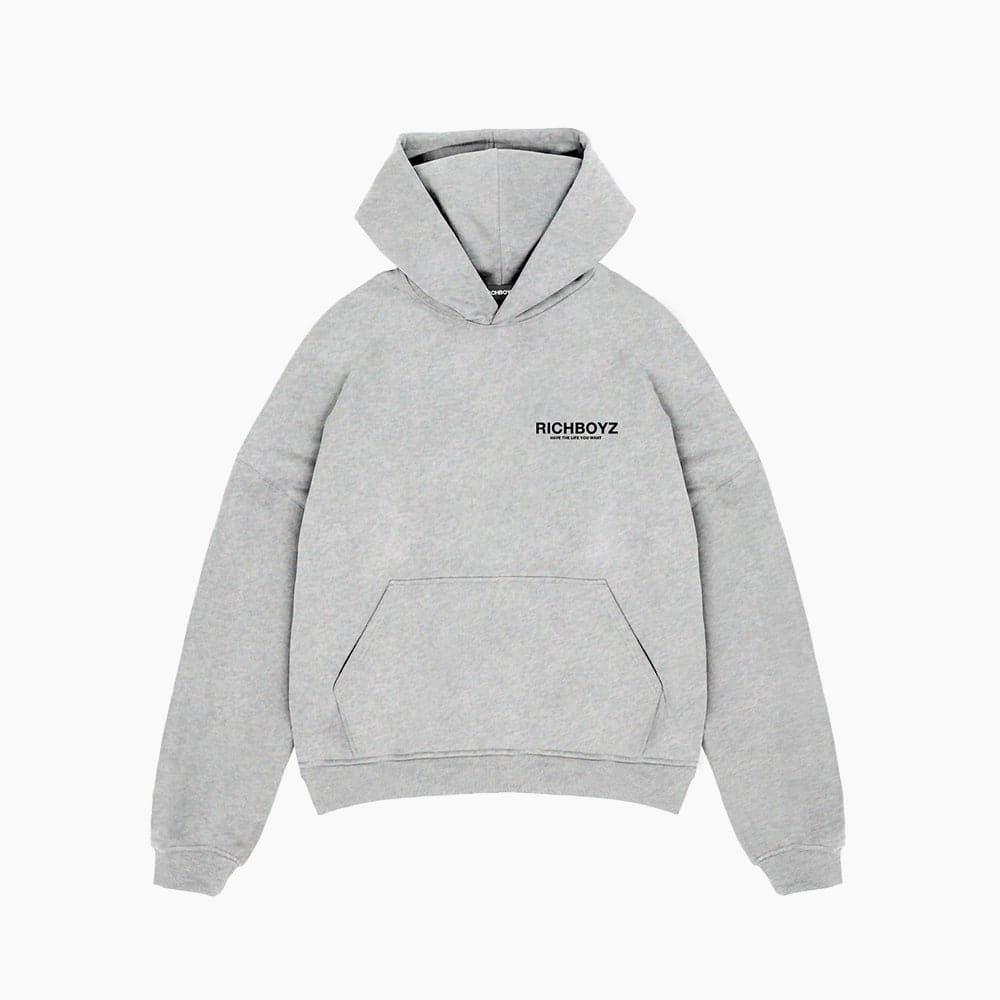 Richboyz Hoodie - Stone Grey