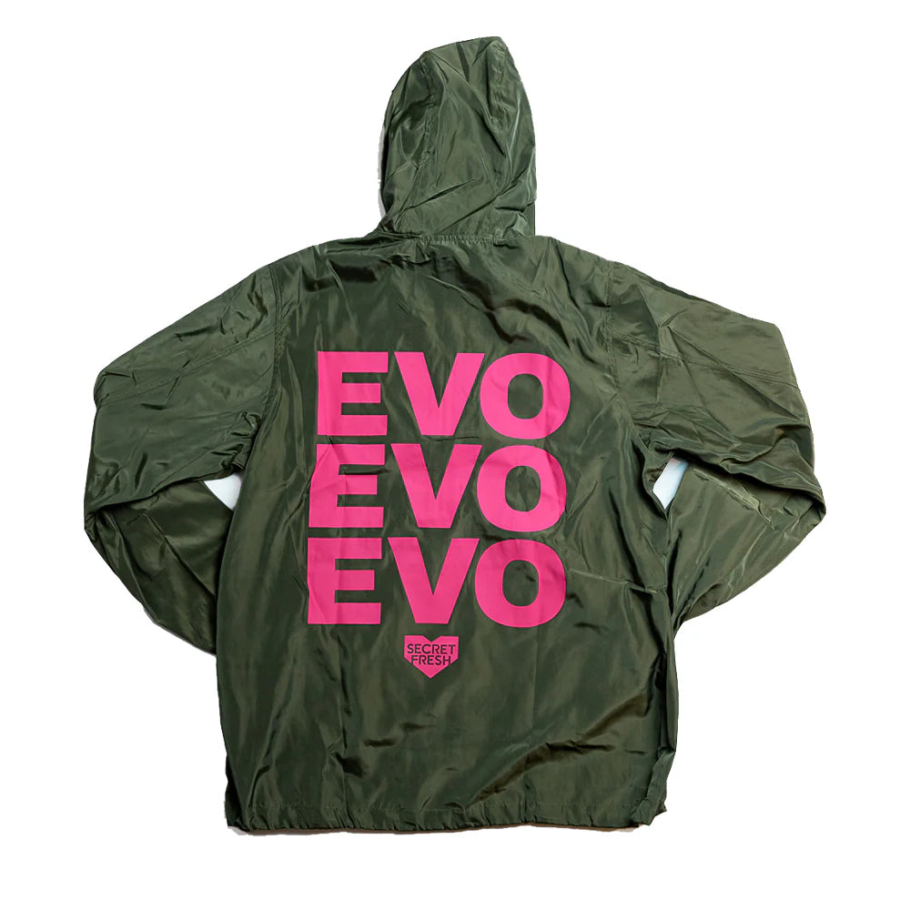 Secret Fresh x EVO Anorak - Green