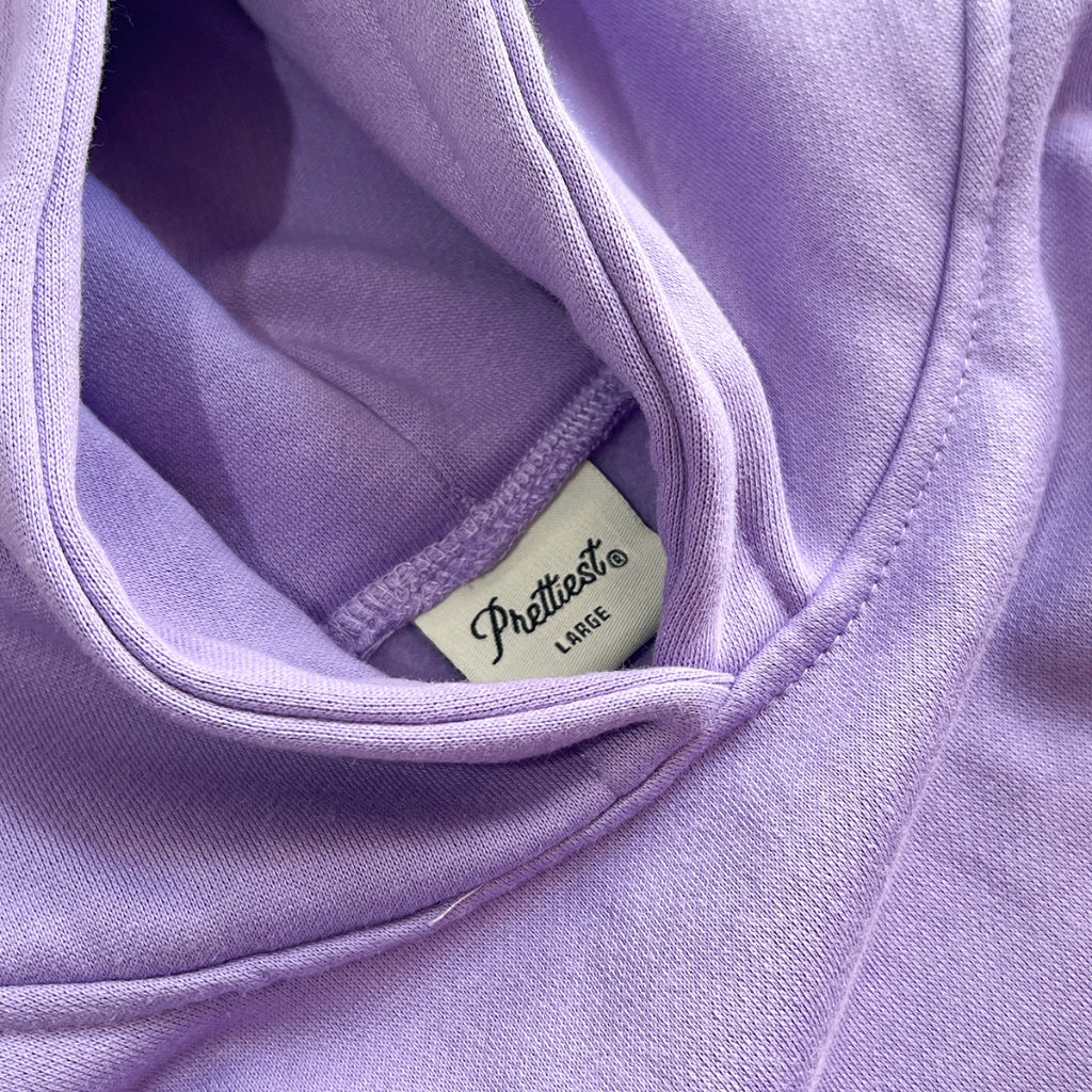 Prettiest® 'Y2' HOODIE - LILAC