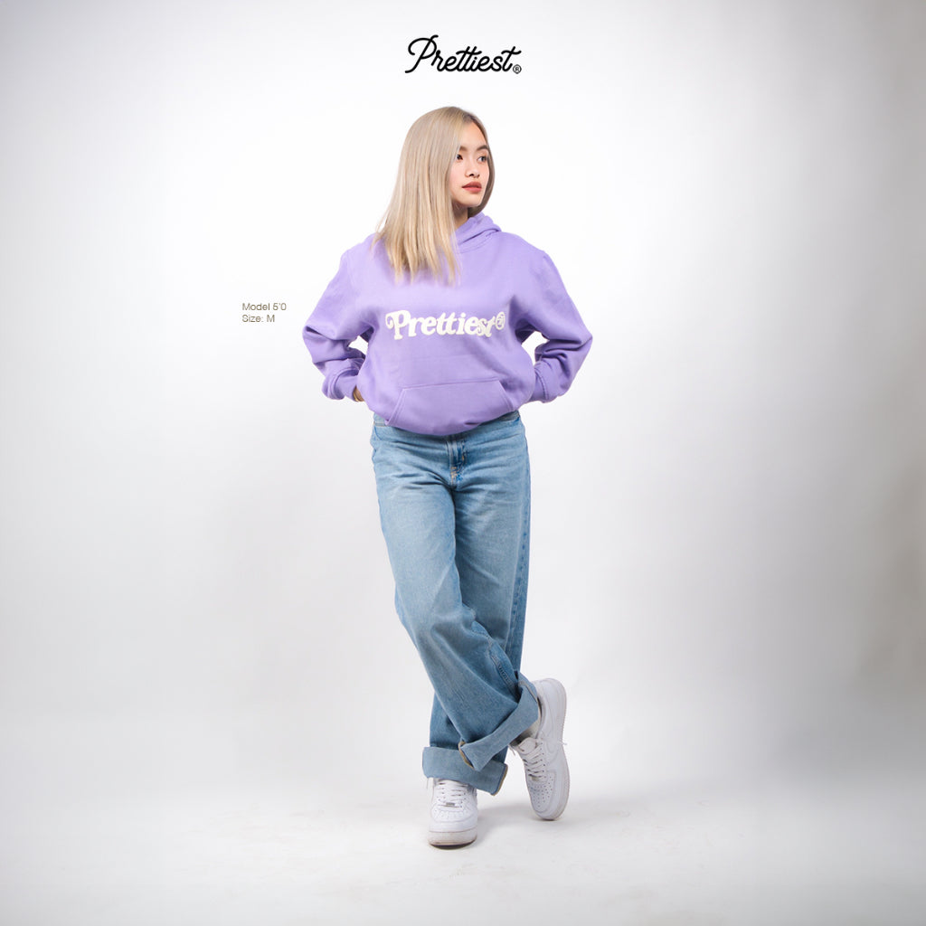 Prettiest® 'Y2' HOODIE - LILAC