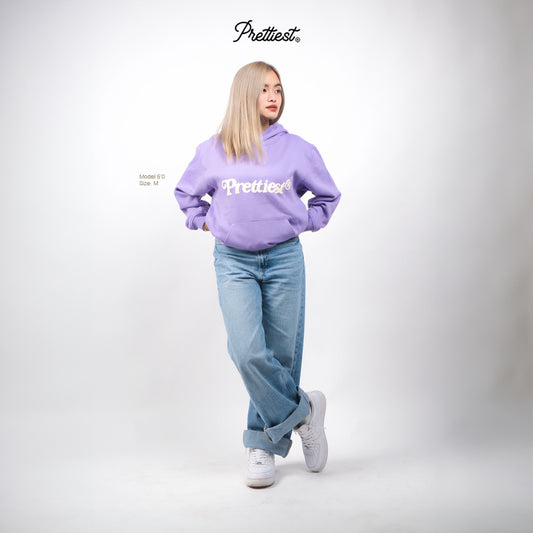 Prettiest® 'Y2' HOODIE - LILAC