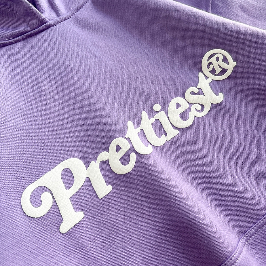 Prettiest® 'Y2' HOODIE - LILAC