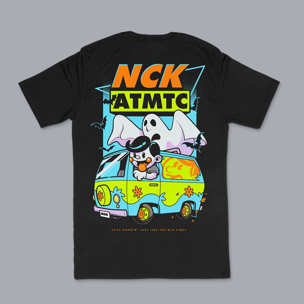 Nick Automatic "MYSTERY WAVE" Black T-shirt