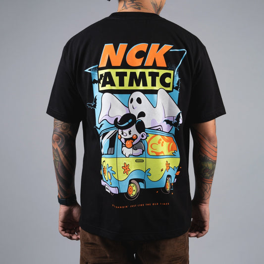 Nick Automatic "MYSTERY WAVE" Black T-shirt